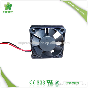 50x50x15mm 12V 24V two ball bearing low noise dc cooling brushless fan